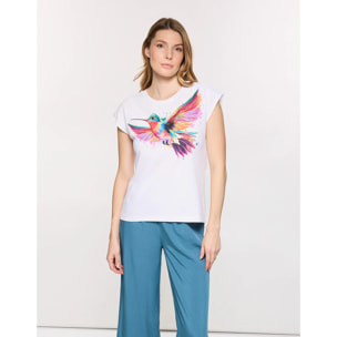 Camiseta Manga Corta Blanco - Blestar