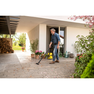 Aspirateur eau et poussière sans fil Karcher WD 2-18 Battery Set V-12/18 - Batterie 18V- Capacité 12L- Batterie et chargeur inclus