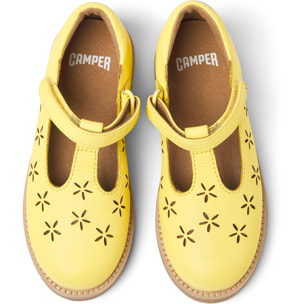 Ballerini - CAMPER Savina Twins - Giallo - Pelle liscia