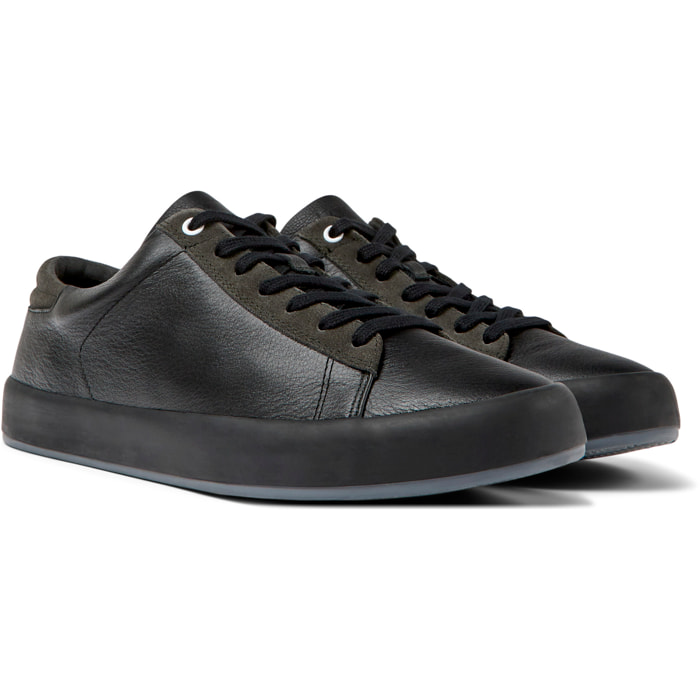 Sneakers - CAMPER Andratx - Nero - Pelle liscia