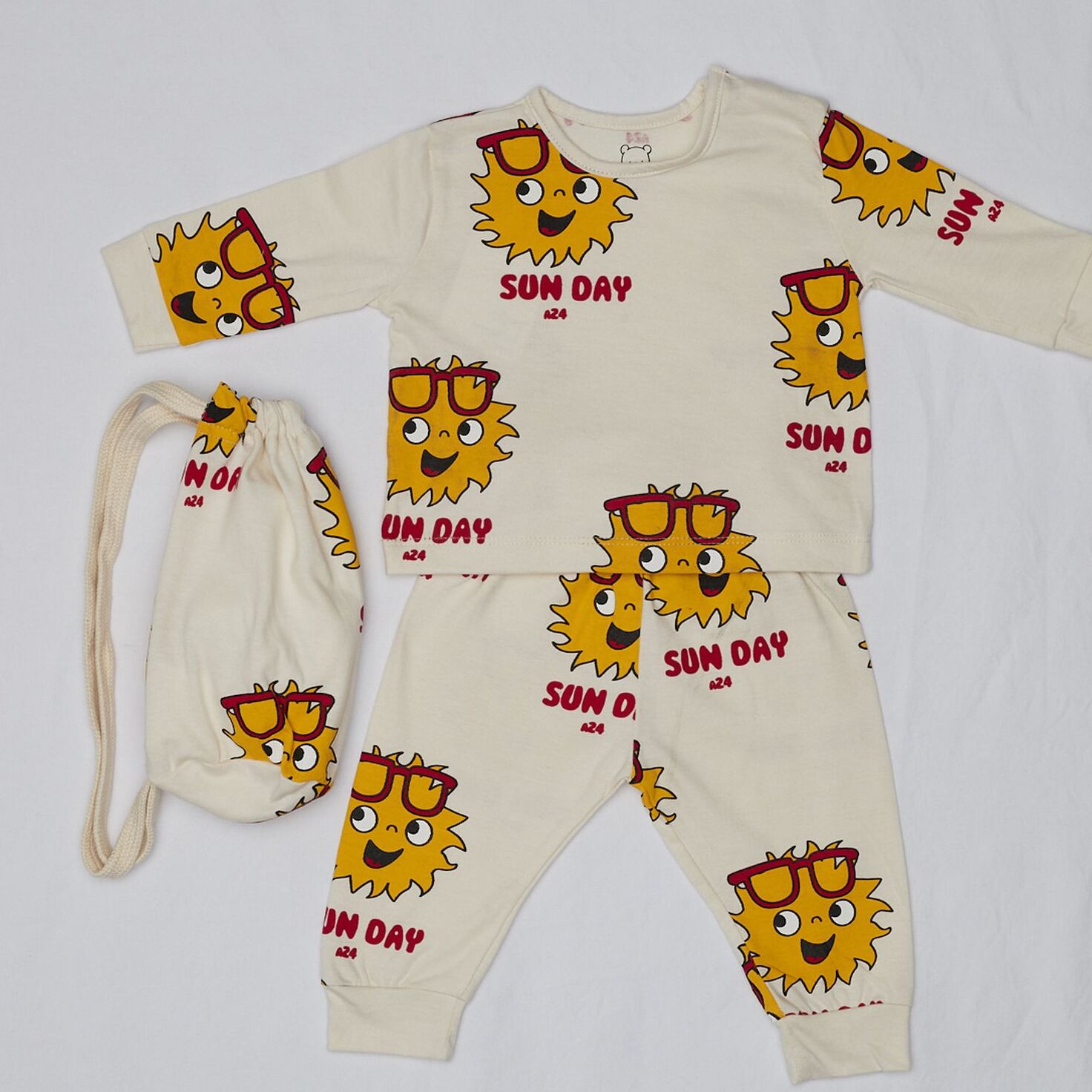 Pigiama Girocollo Manica Lunga