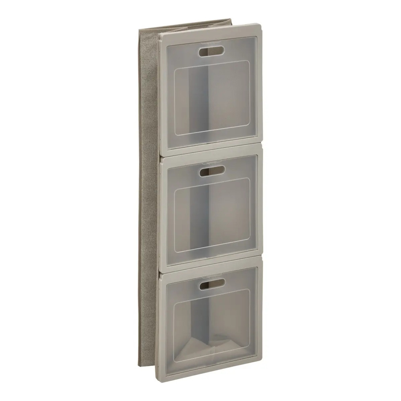 Rangement 3 cases pliable Cube'N Door 30,5x91cm beige