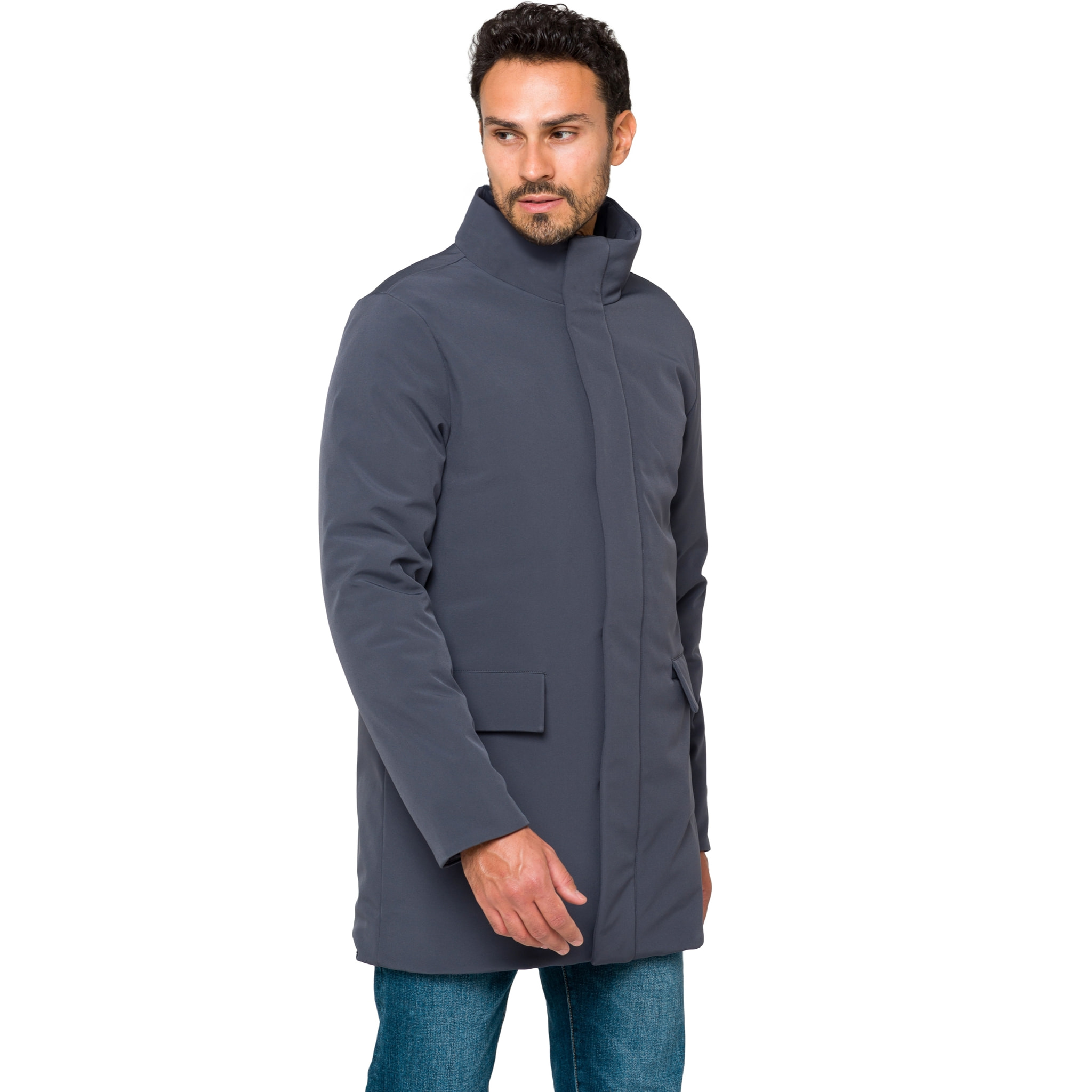 Chaqueta Hot Buttered térmica impermeable Shakotan gris oscuro