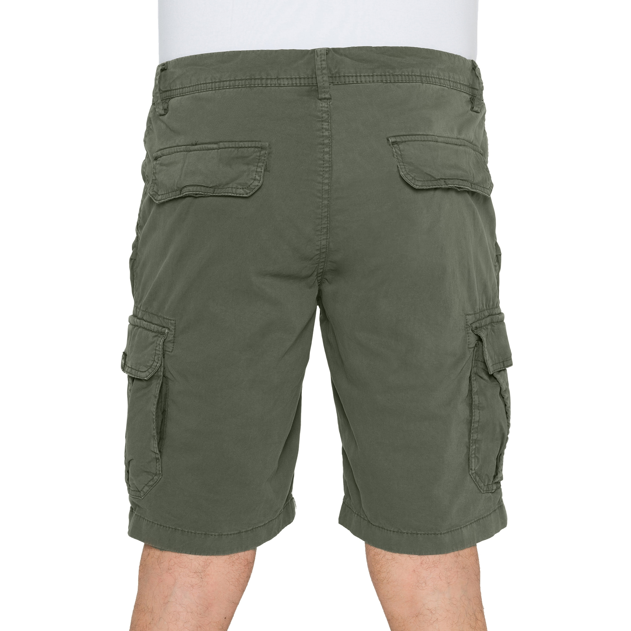 Bermudas Hot Buttered Athabasca cargo verde militar