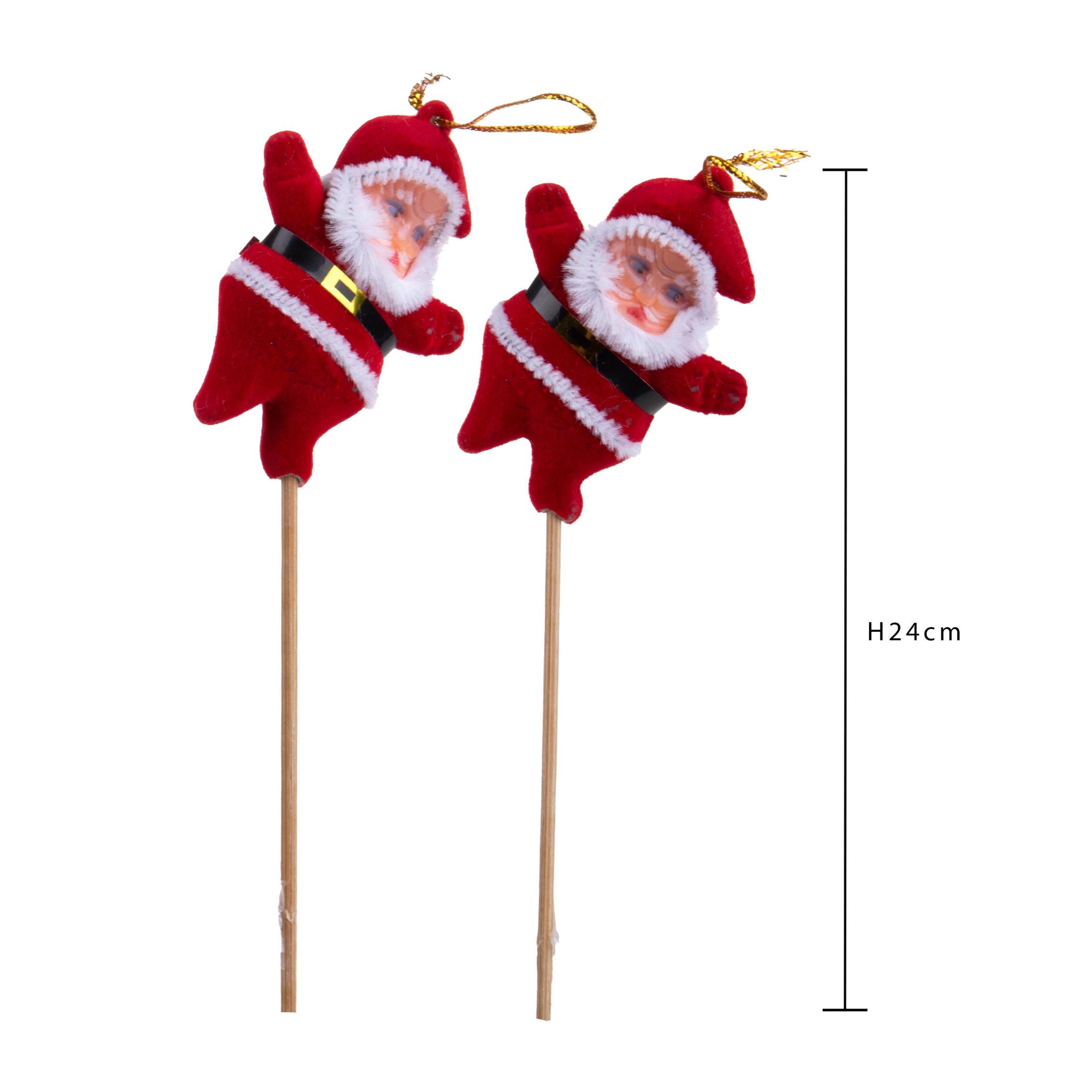 Pick babbo natale - Pezzi 48 - ROSSO - Bianchi Dino SpA