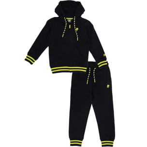 Tuta da bambino con cappuccio e zip Welcome Back