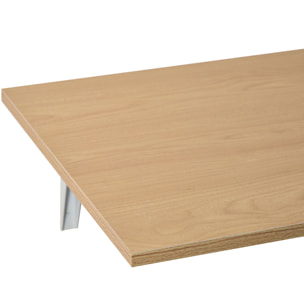 Mesa Plegable de Pared para Cocina y Comedor 60x40x1.5cm Mesa Auxiliar