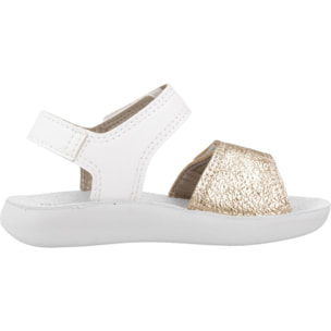 Sandalias Niña de la marca GEOX  modelo B SANDAL LIGHTFLOPPY BLANCO