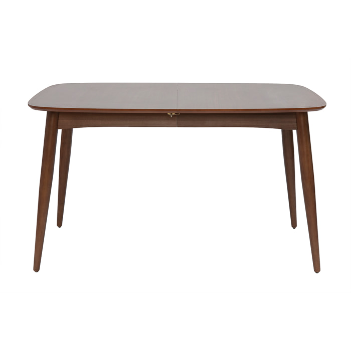 Table à manger extensible noyer L130-190 cm NORDECO