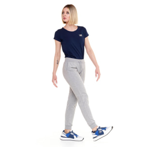 Pantalón de entrenamiento mujer polar con puños