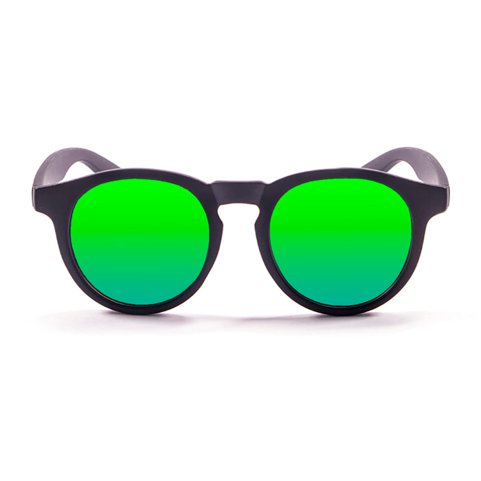 Gafas de sol PALO ALTO NEWPORT - Negro mate / Revo verde