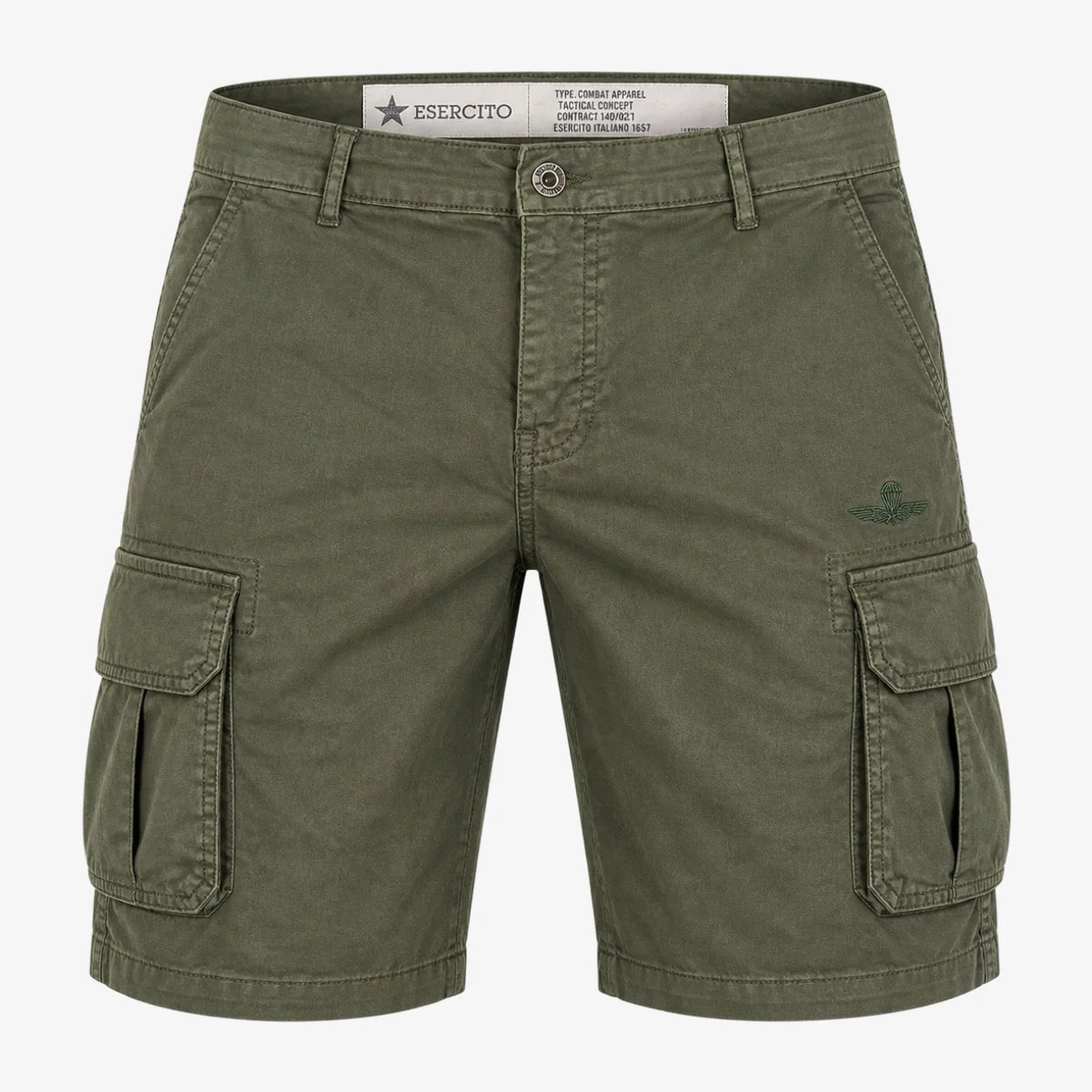 Bermuda Folgore cargo militare uomo