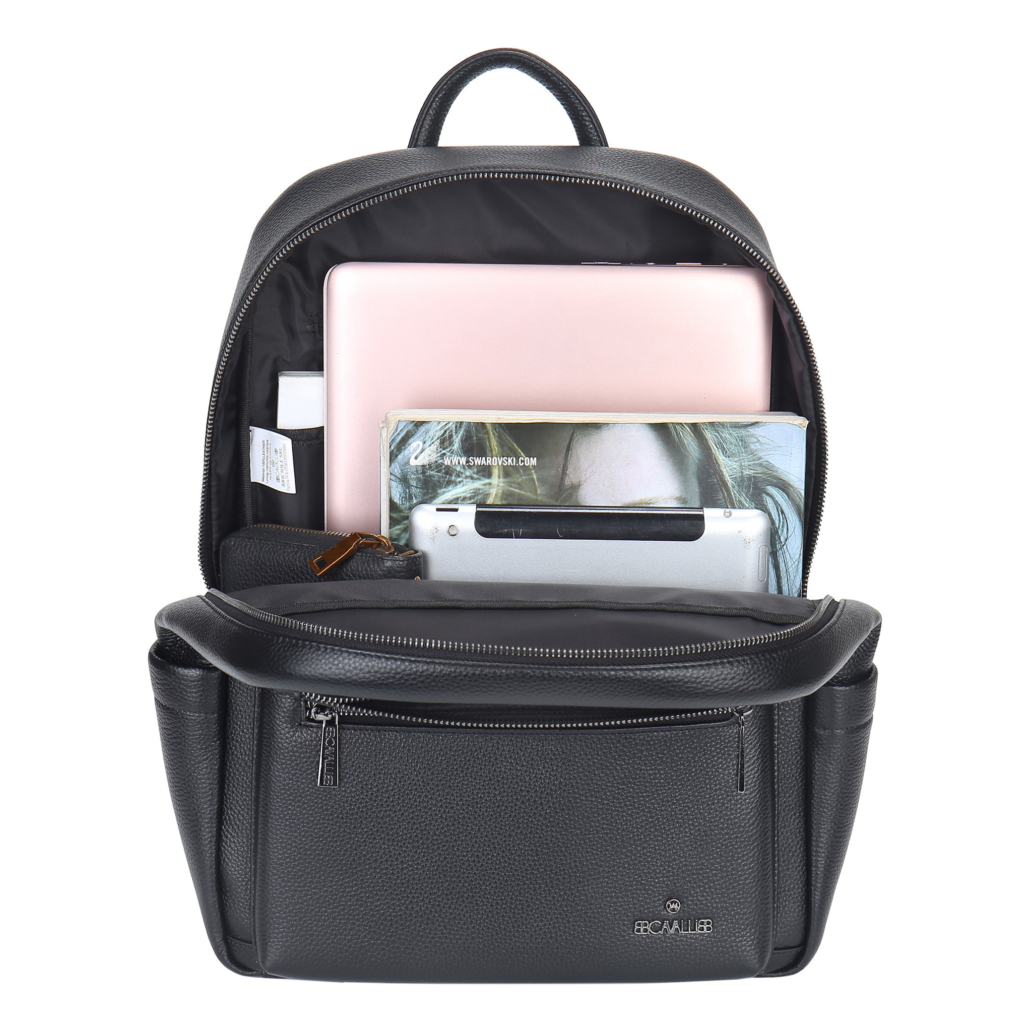 Zaino  unisex In Vera pelle Made in Italy 42x30x13 cm