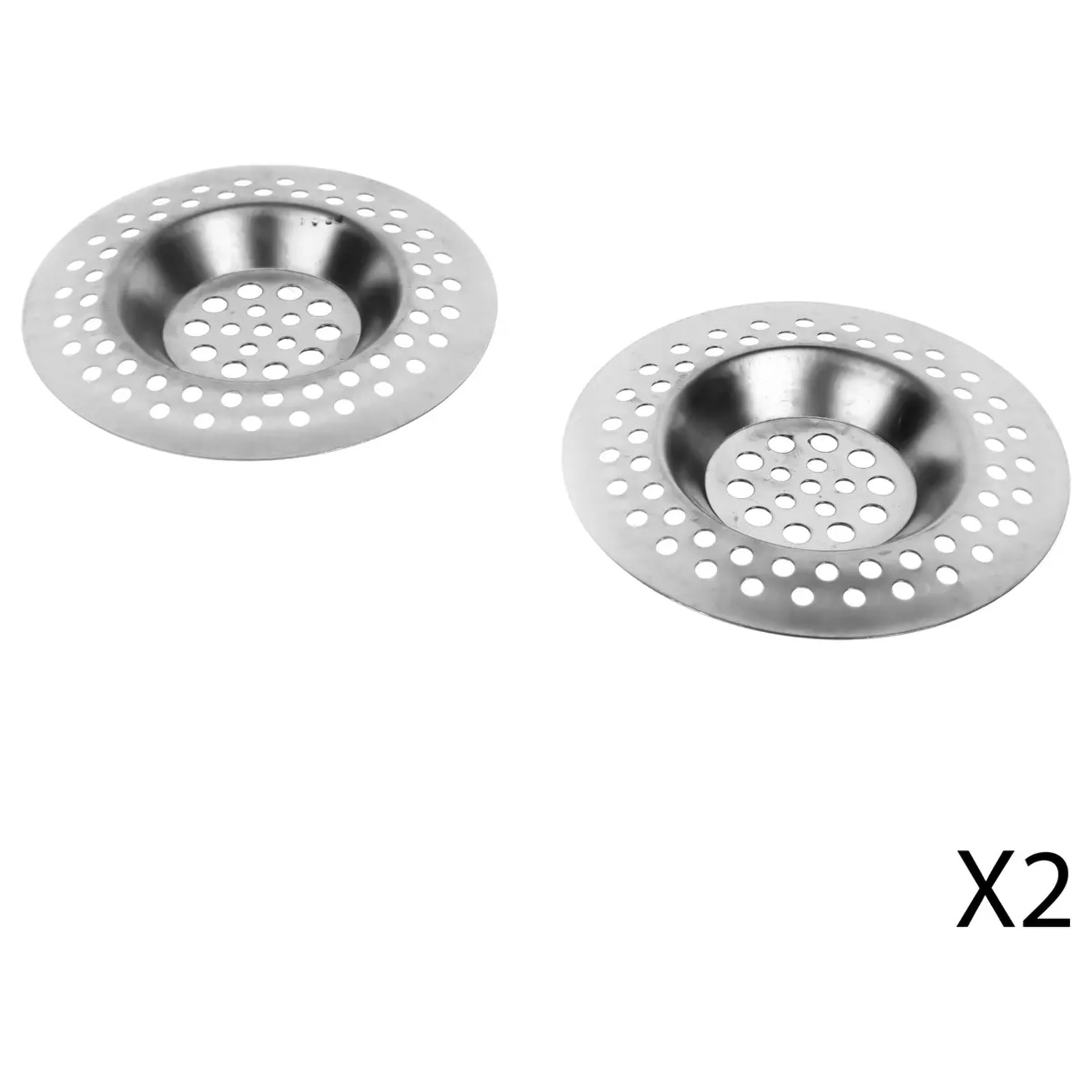 Lot de 2 grilles d'évier