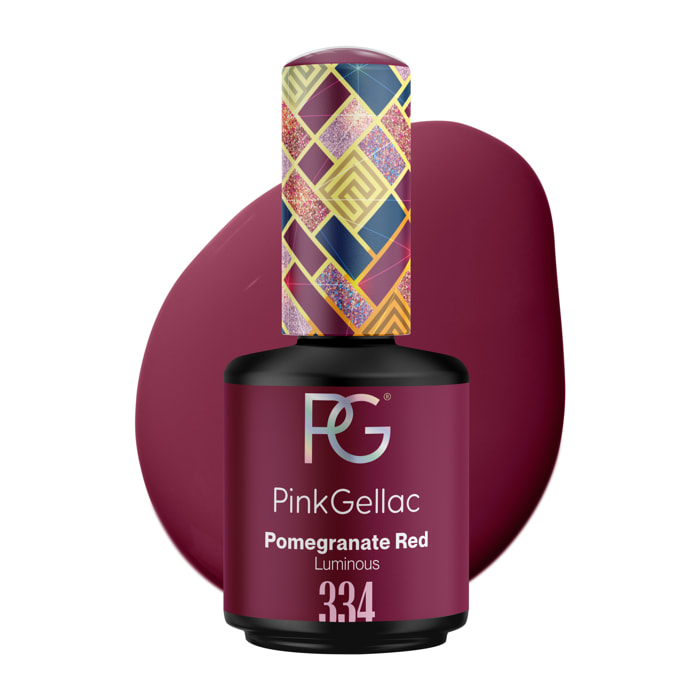 Vernis semi-permanent - 334 Granade Red - 15 ml