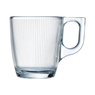 6 tazas de espresso 9 cl Stripy - Luminarc