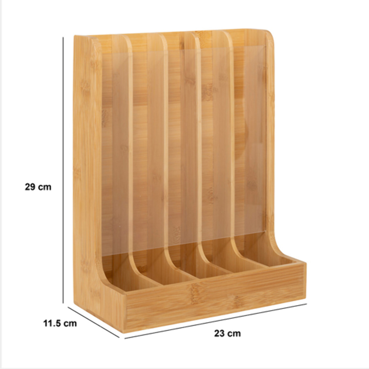 Porte-capsules en bambou