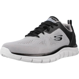 Sneakers De  Hombre Track Gris