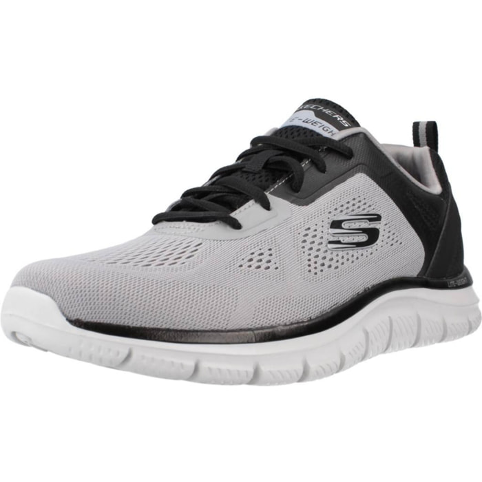 Sneakers De  Hombre Track Gris
