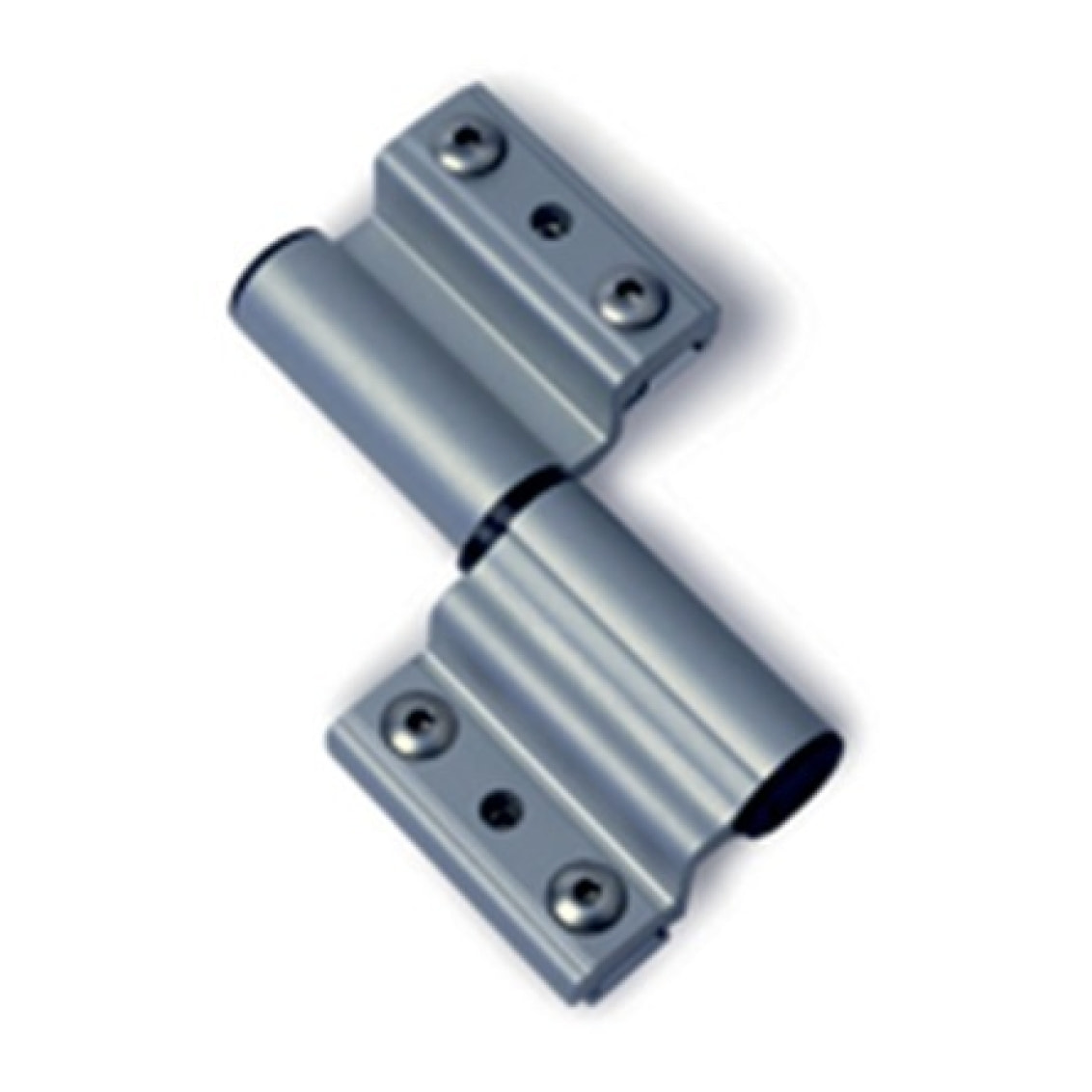 Paumelle à clamer 5511I alu gris 05 FAPIM pour porte lourde - 5511I-05