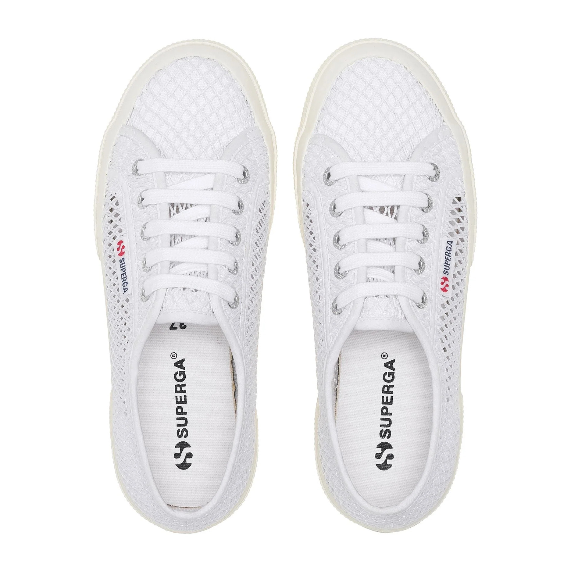 Le Superga Donna Bianco 2750 Mesh