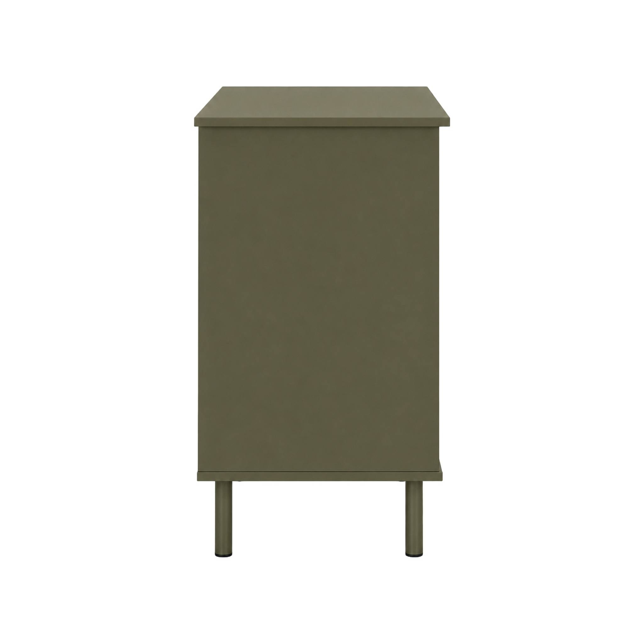 Bureau décor bois et métal 1 tiroir 1 porte ELLIE