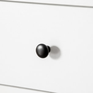 Mesa Plegable de Comedor, Mesa de Cocina Plegable, con Ruedas, Alas Abatibles, 2 Cajones, Estante y Armario, Hasta 6 Personas, para Salón, Espacio Pequeño, 120x60x76,5 cm, Blanco y Natural