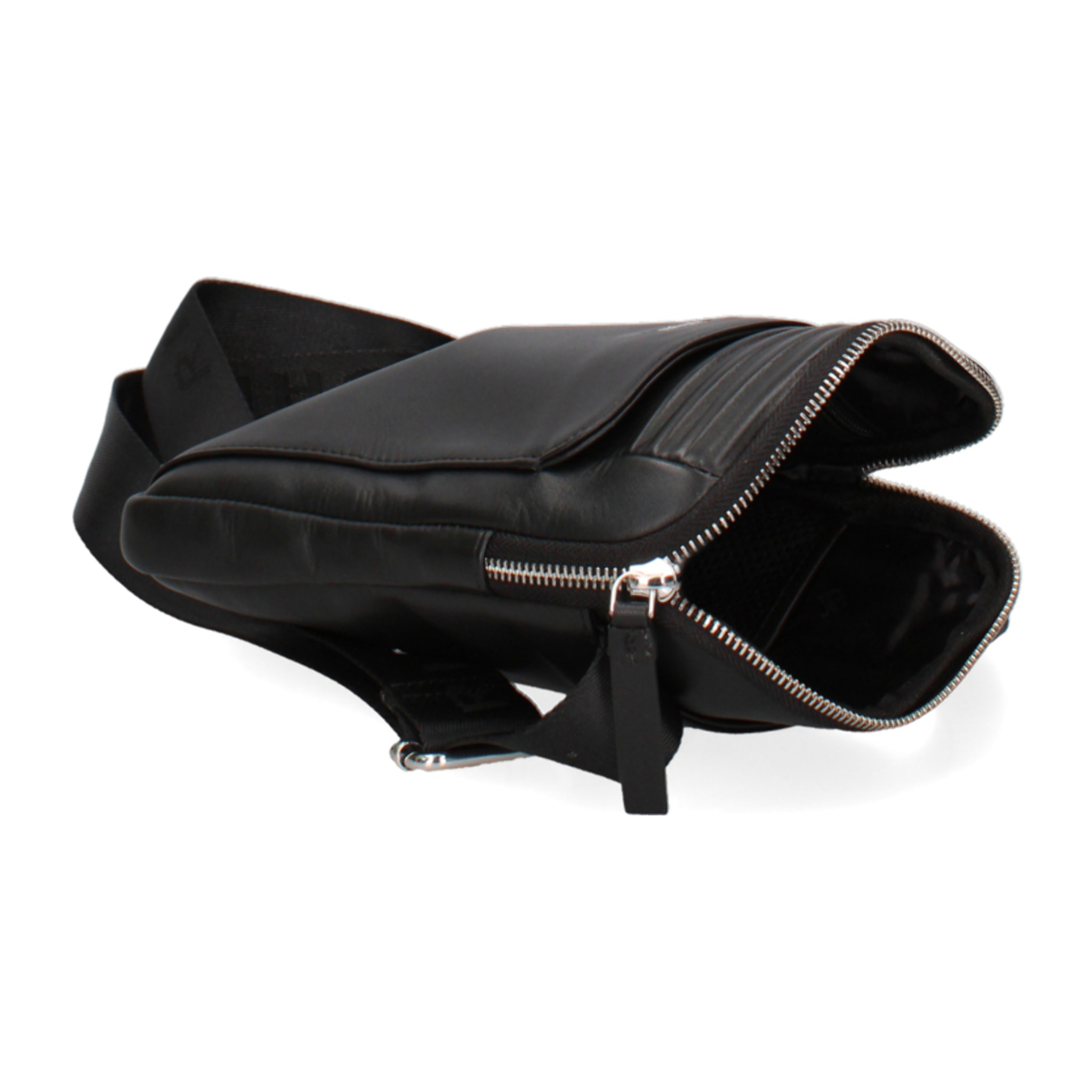 Borsa a spalla da uomo In Vera pelle Made in Italy 22x27x8,5 cm