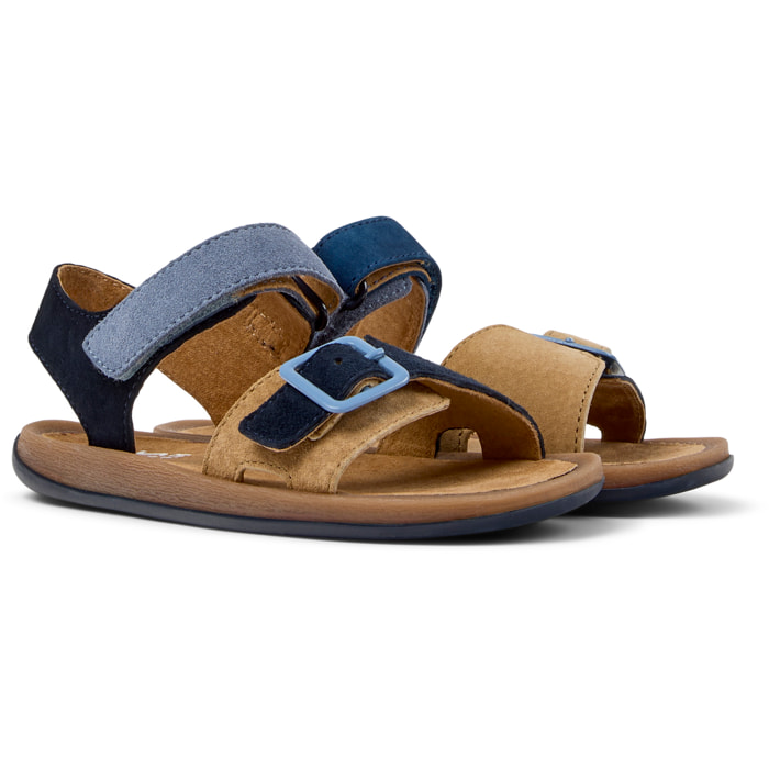 Sandalias - CAMPER Bicho Kids Twins - Multicolor - Cuero nobuk
