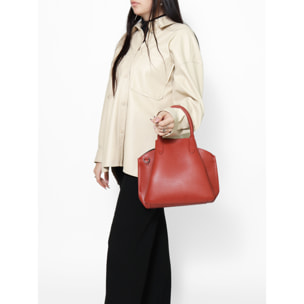 Borsa a mano da Donna Vincenza in Vera Pelle Made in Italy 20x30x15 cm