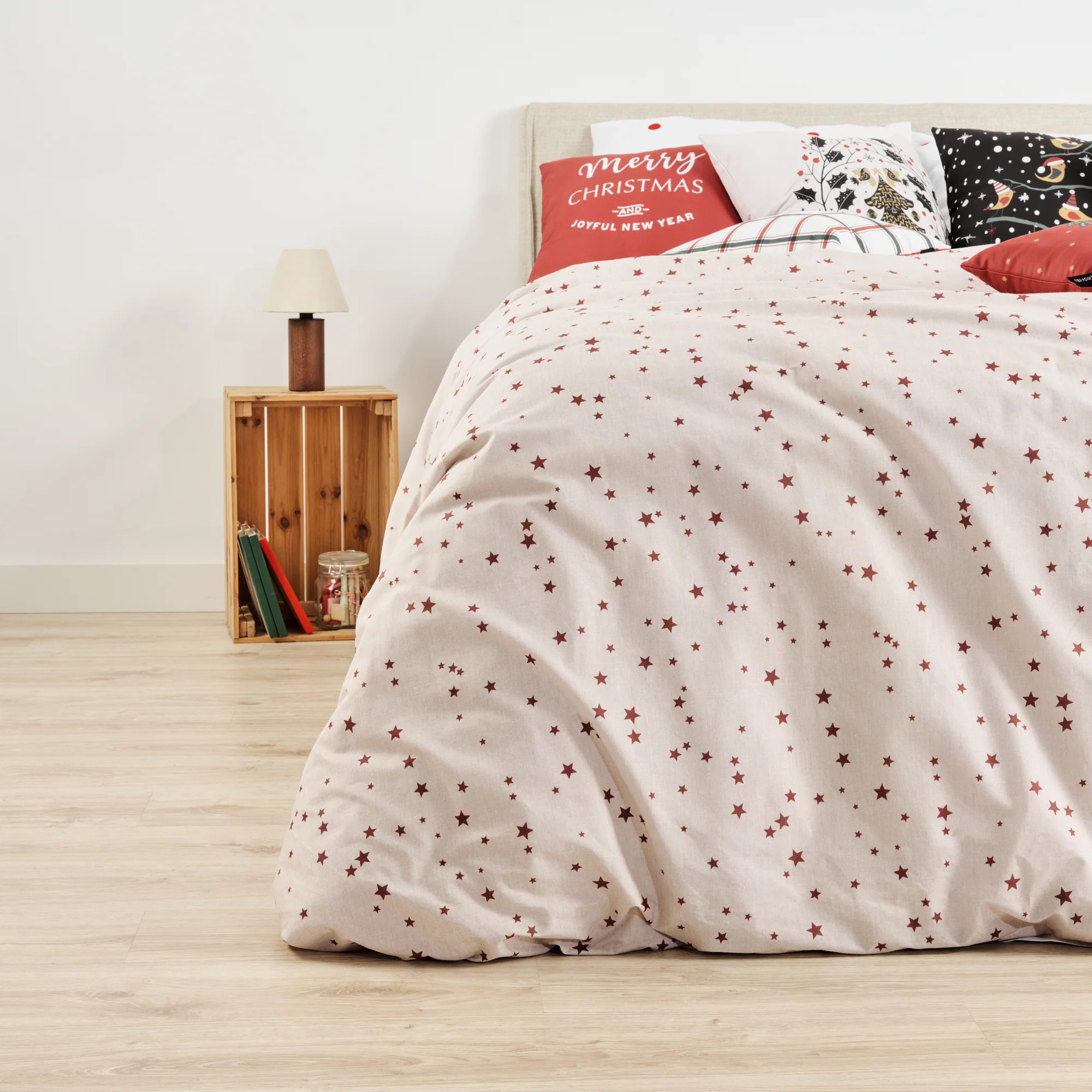 Housse de couette avec clics 100% coton Laponia 13