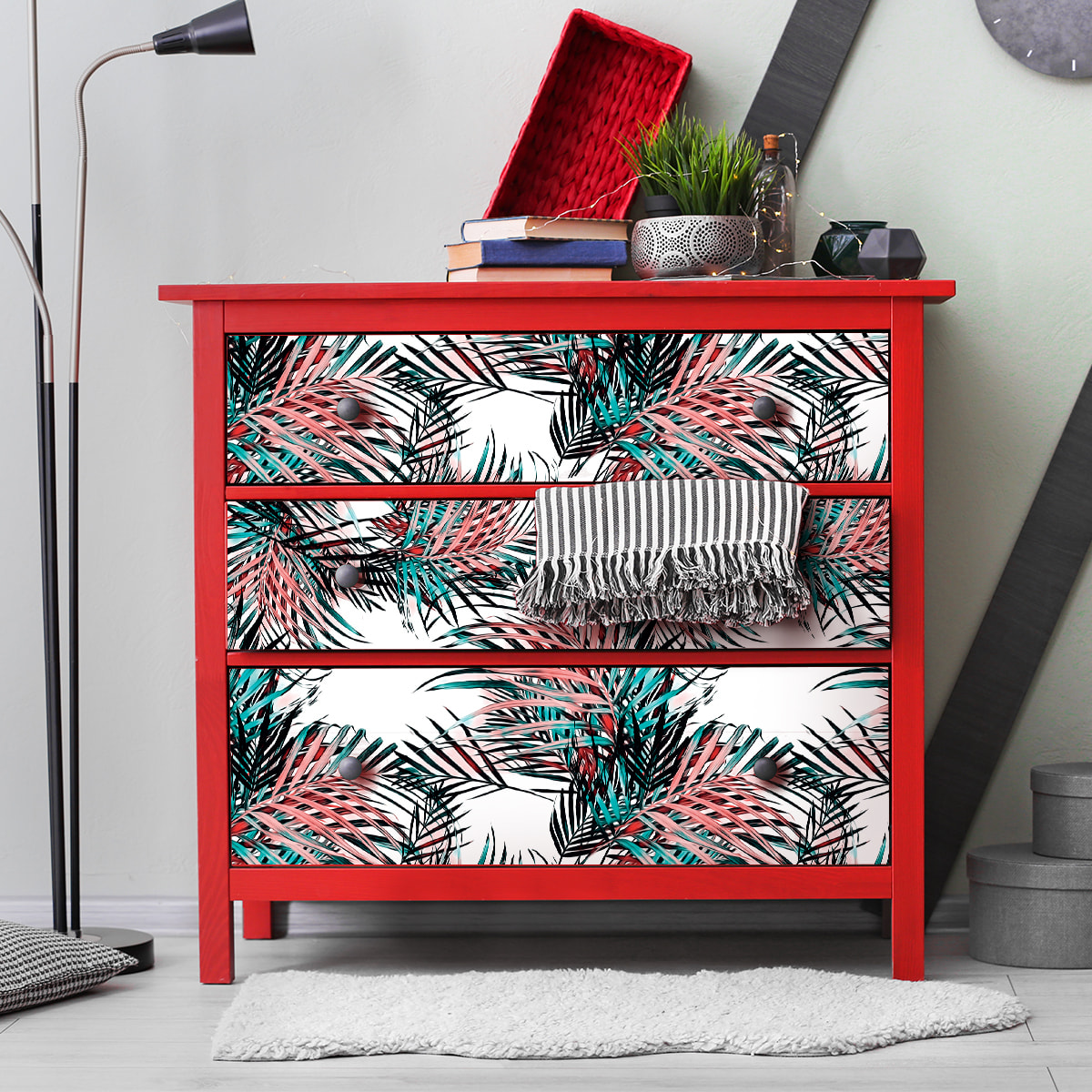 Sticker meuble tropical jaruwan 40 x 60 cm