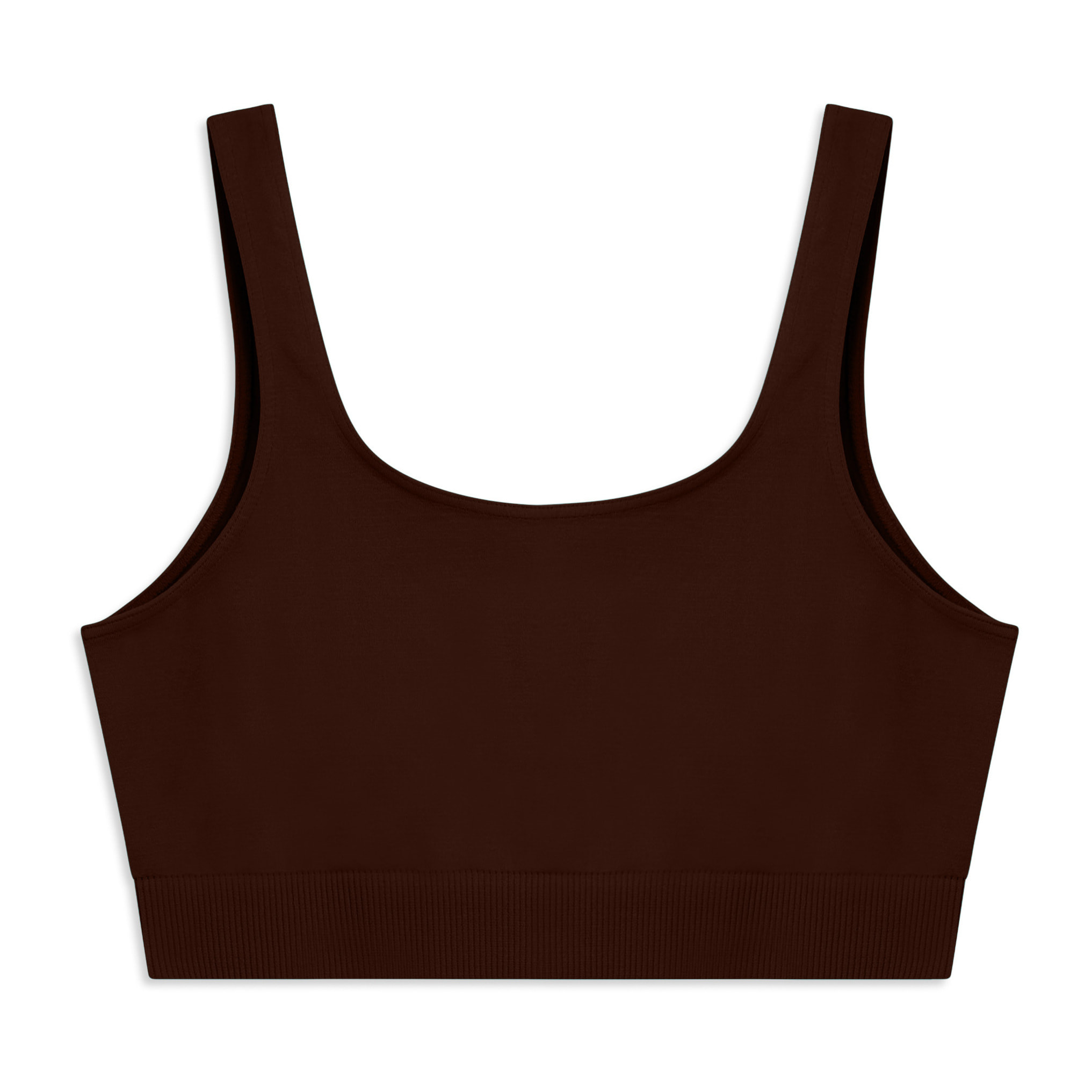 Top Sportivo Seamless con Fascia Sottoseno in costina
