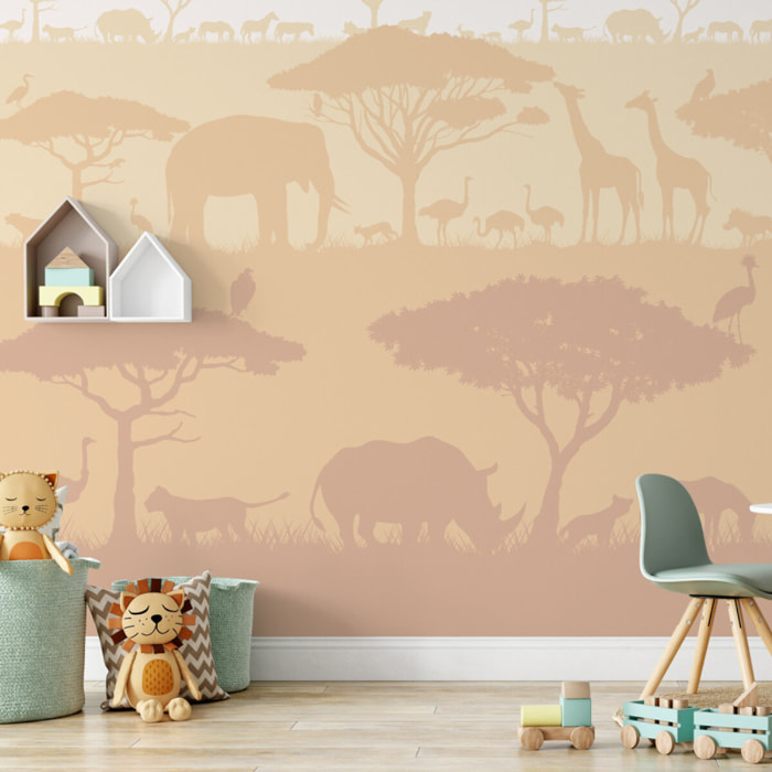 Papier peint panoramique Savane