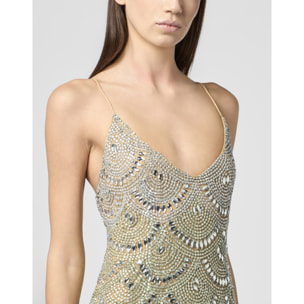 PHILIPP PLEIN Mini Dress Multicolor Waves