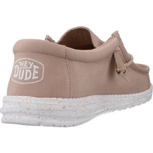 DERBIES - OXFORD HEY DUDE WALLY SLUB CANVAS