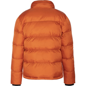 IDAHO SIMPLE PADDED JACKET W/ SCHOTT NYC CHEST EMBROIDERY  100% NYLON Arancio