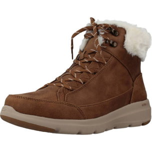 Botines Mujer de la marca SKECHERS  modelo GLACIAL ULTRA Brown