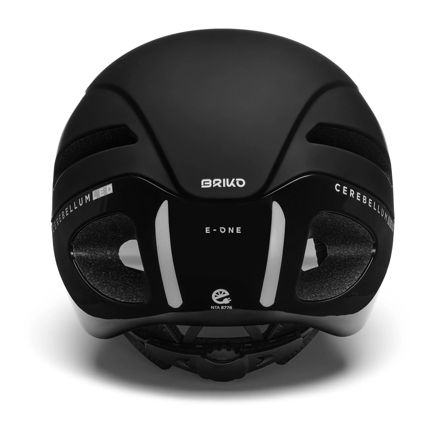Caschi Briko Uomo Donna Nero E- One Visor