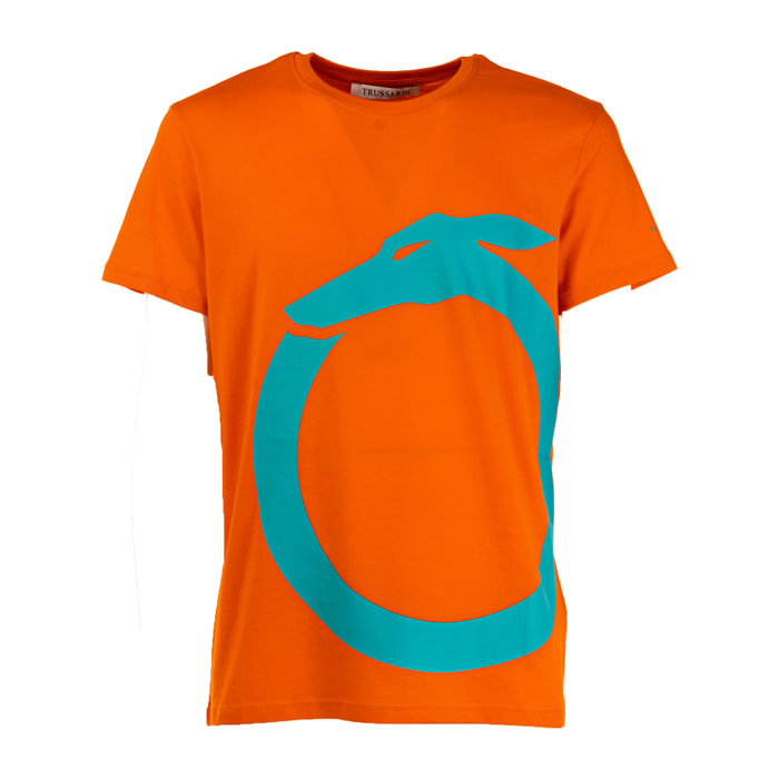 TRUSSARDI t-shirt uomo orange