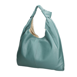 Borsa a spalla da donna Made in Italy - Modello Iduna Lux - 100% pelle - 41.0 x 28.0 x 3.0 cm