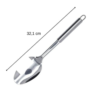 Set de 2 ustensiles de cuisine cuillère de service et cuillère de cuisine Fackelmann Elemental