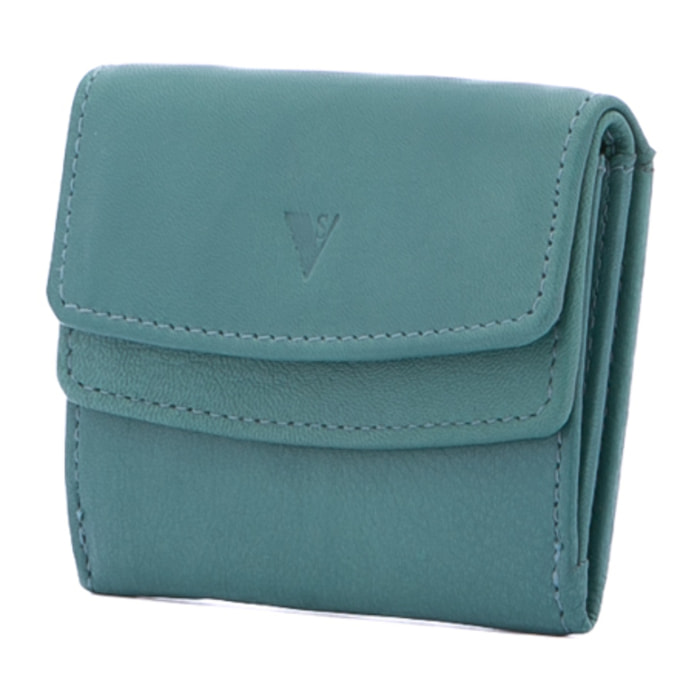 Portafoglio  da donna ecopelle Prodotto Vegano 9x8x2 cm