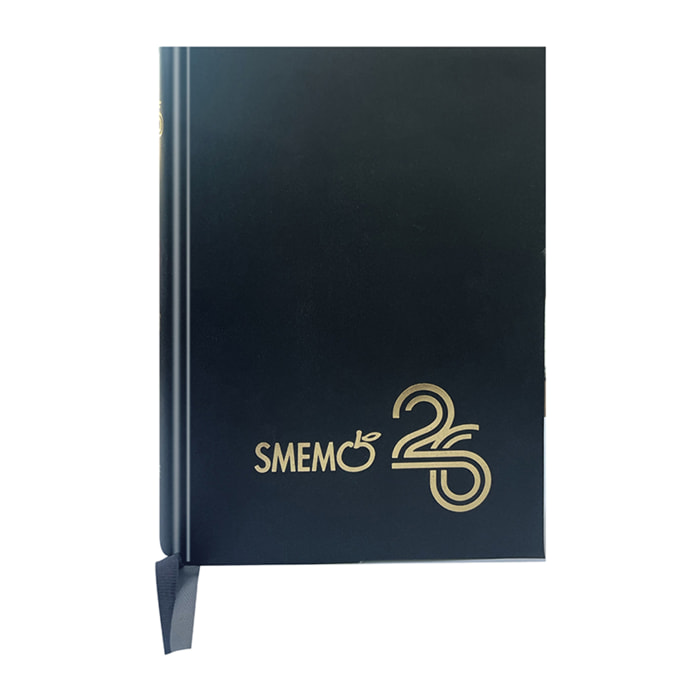 SMEMO 16 MESI 11X15 SMEMO CLASSIC 2025/2026 Nero