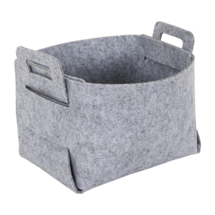 Lot De 3 Rangements En Feutre Pliables