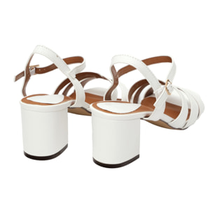 Sandali cinturino regolabile- tacco 7,0 cm