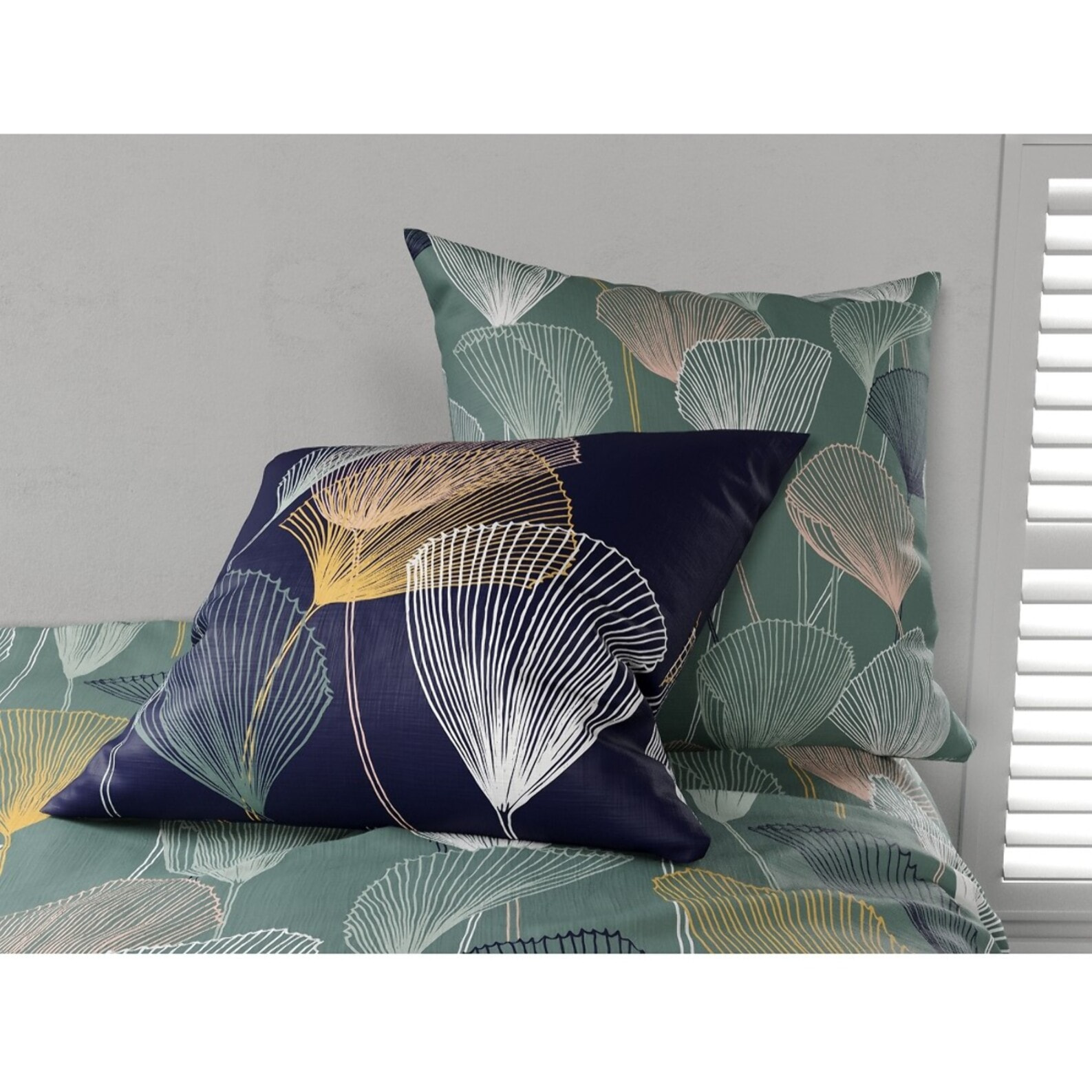 Parure Housse De Couette 3pcs 100% Coton 57fils -cottey