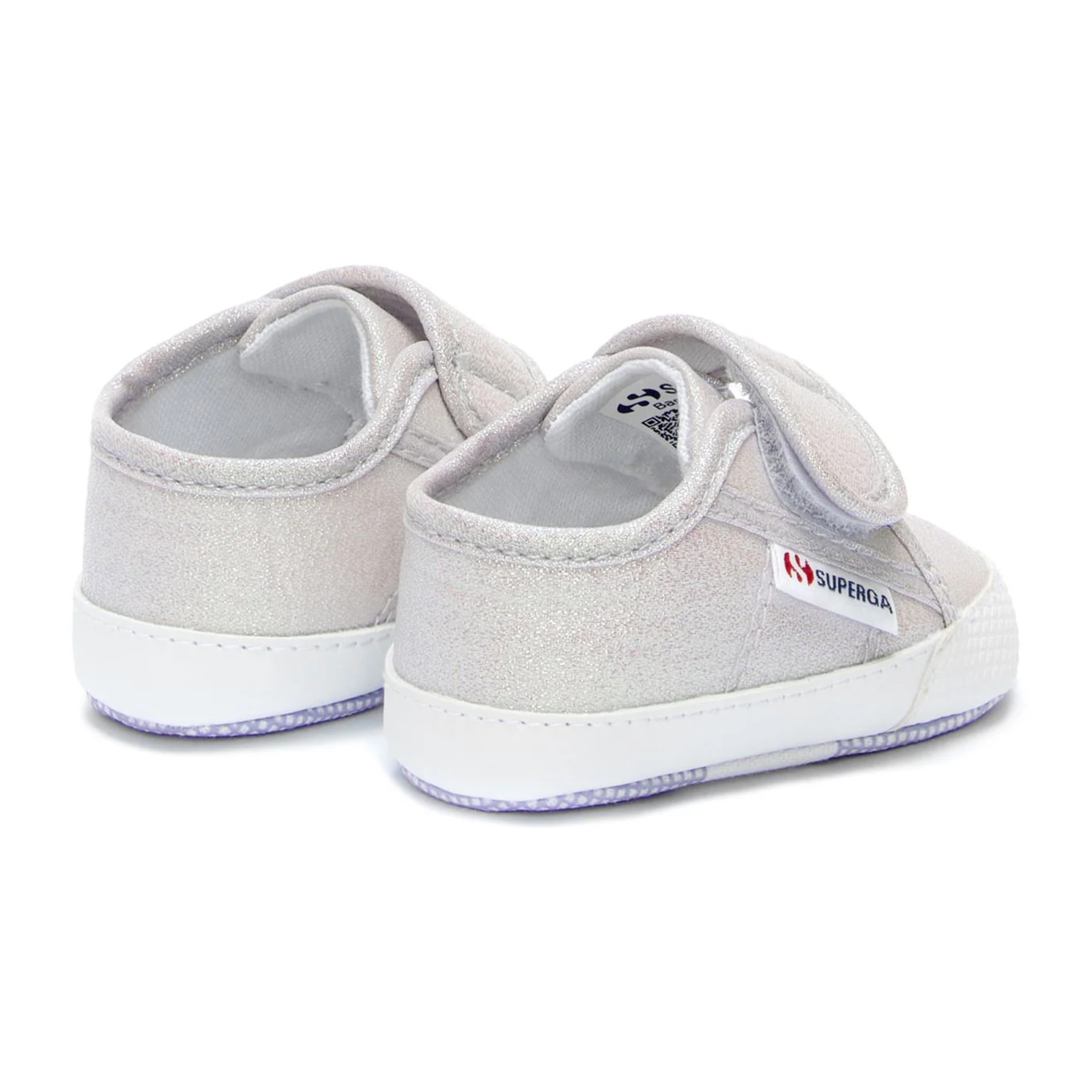 Sneakers Superga Bambina Viola 4006 Baby Strap Lame