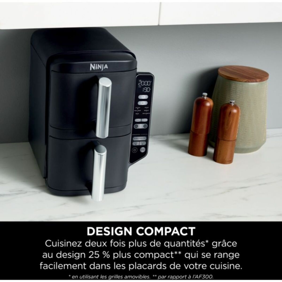 Friteuse sans huile NINJA Double Stack 7,6 L SL300EU