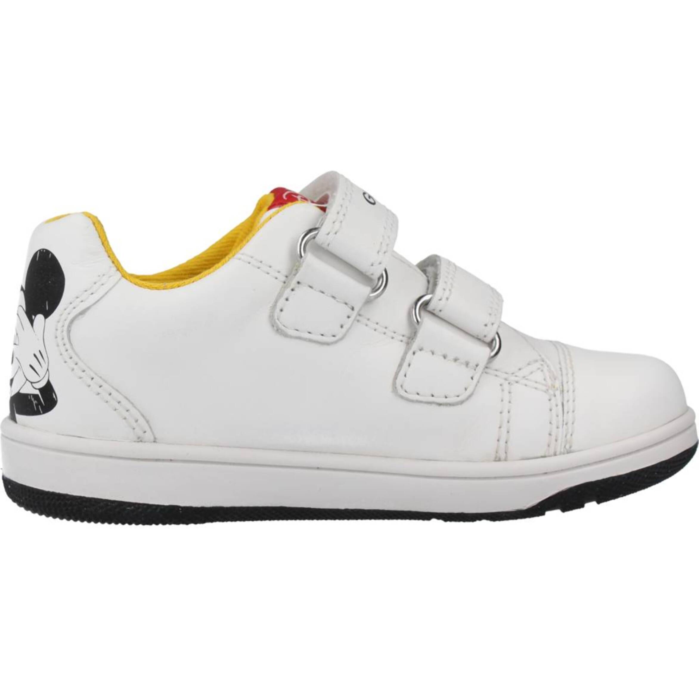 Zapatillas Niño de la marca GEOX  modelo B NEW FLICK BOY A BLANCO